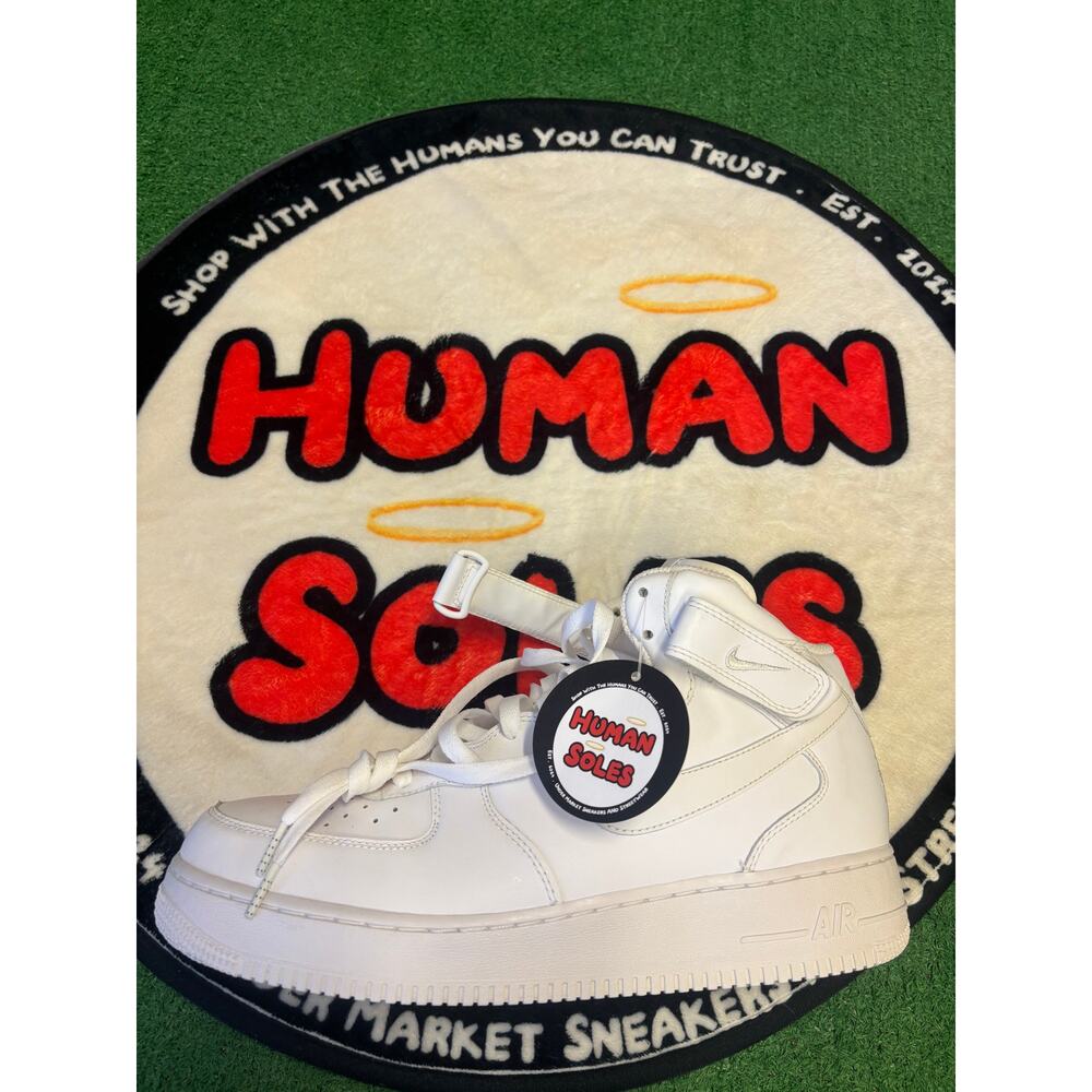 Nike Air Force One Mid ‘Triple White’|Size 12M